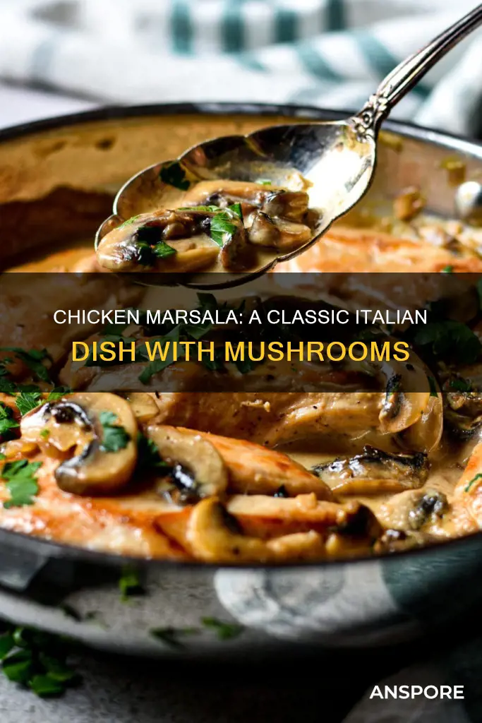 what mushroom chicken marsala