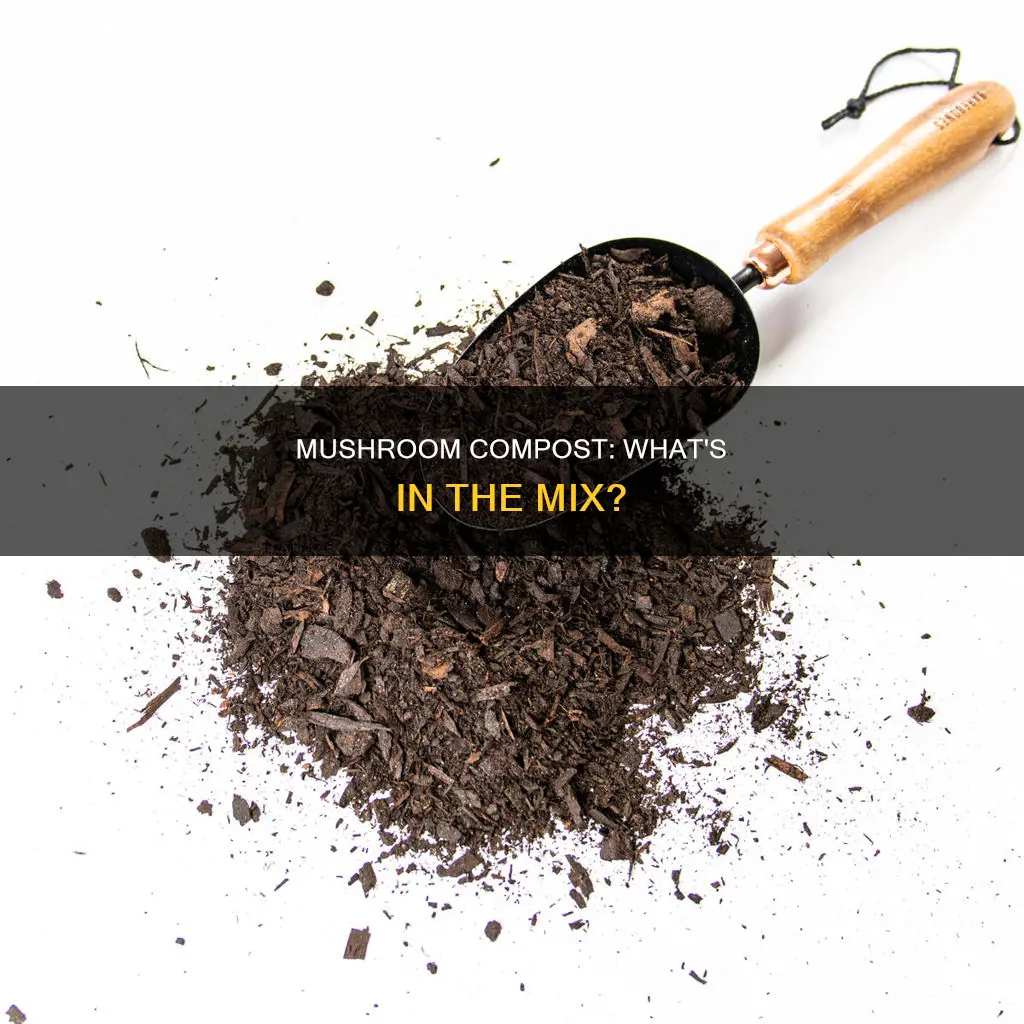 what mushroom compost made from