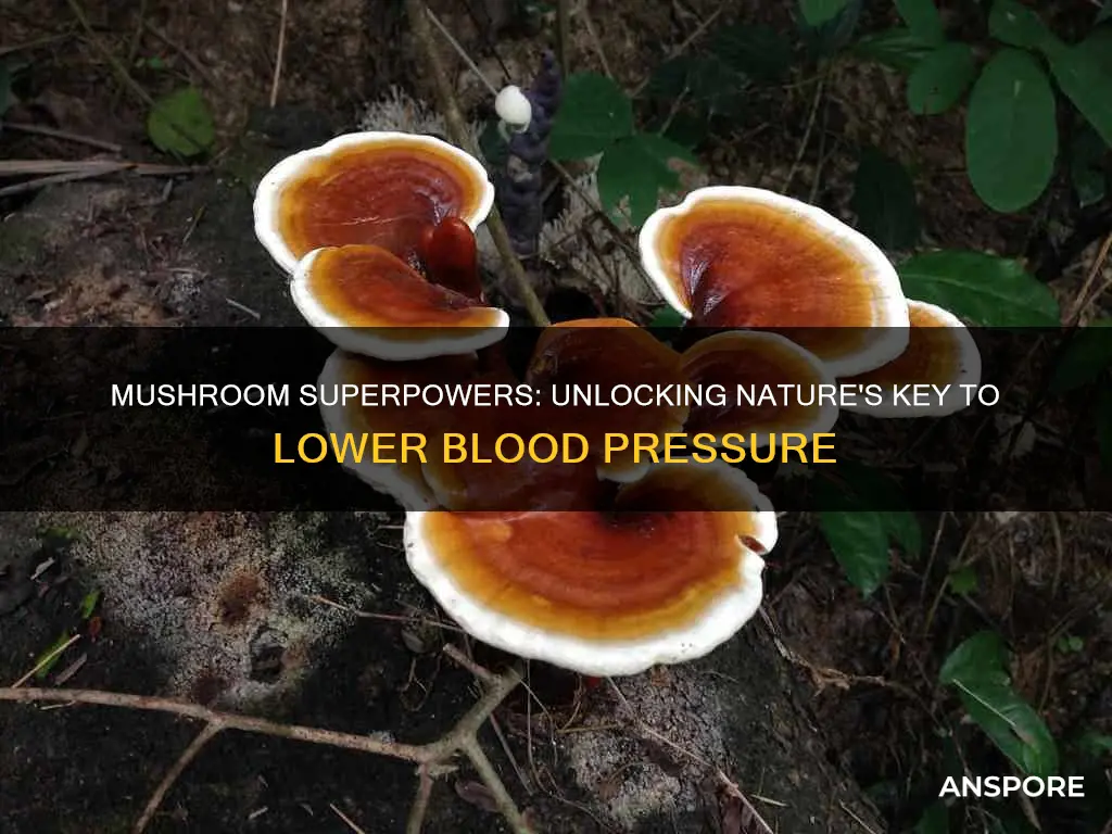 what mushroom lowers blood pressure
