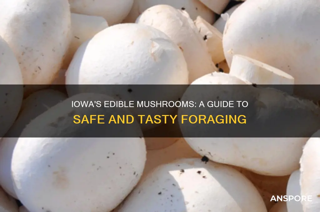 what mushrooms are edible in iowa