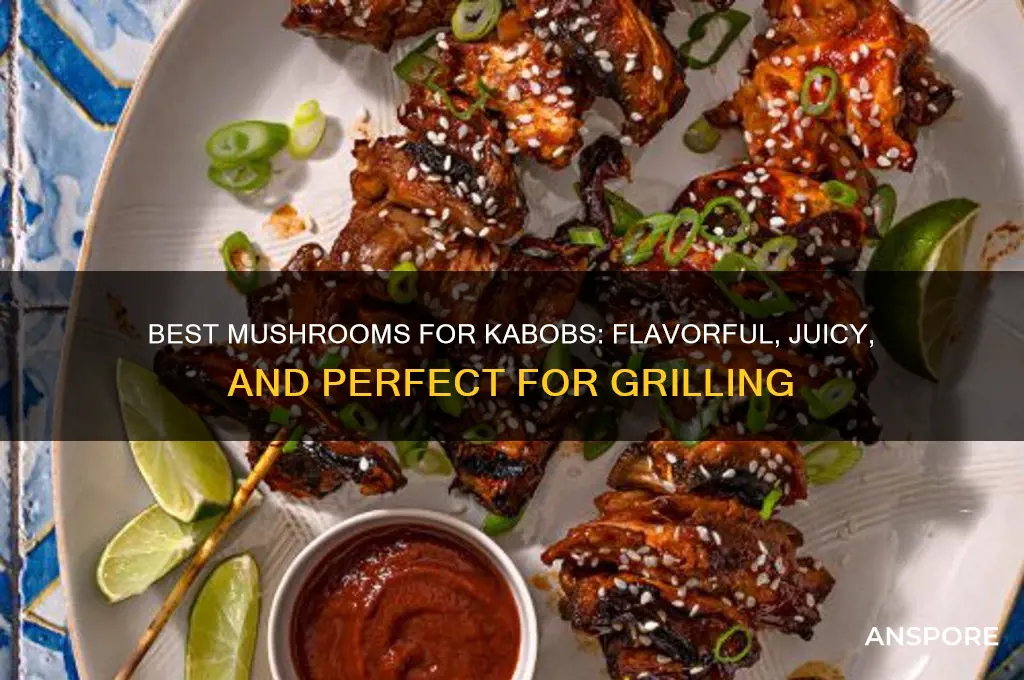 what mushrooms are good for kabobs