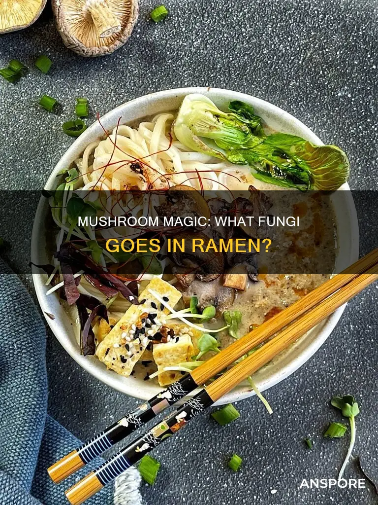 what mushrooms are in ramen