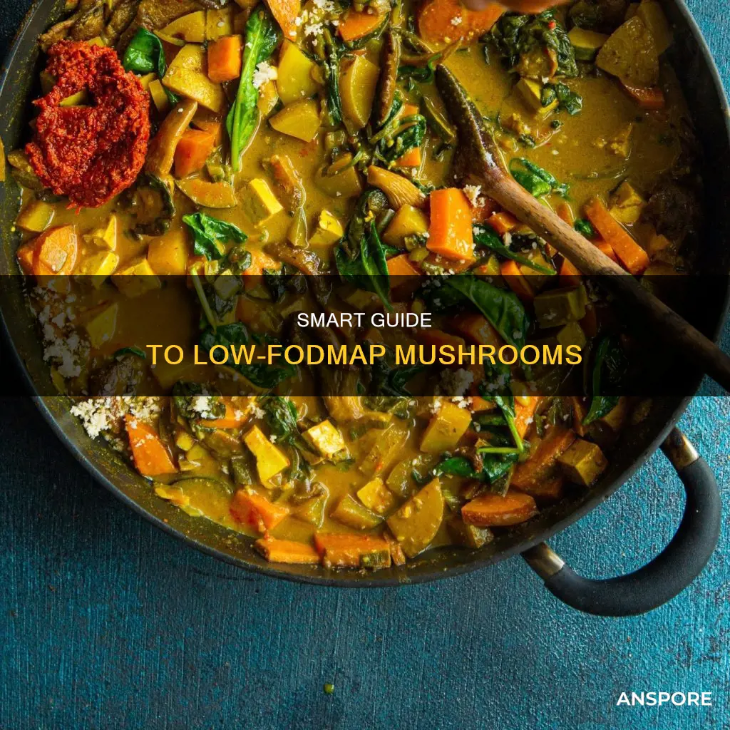 what mushrooms are low fodmap