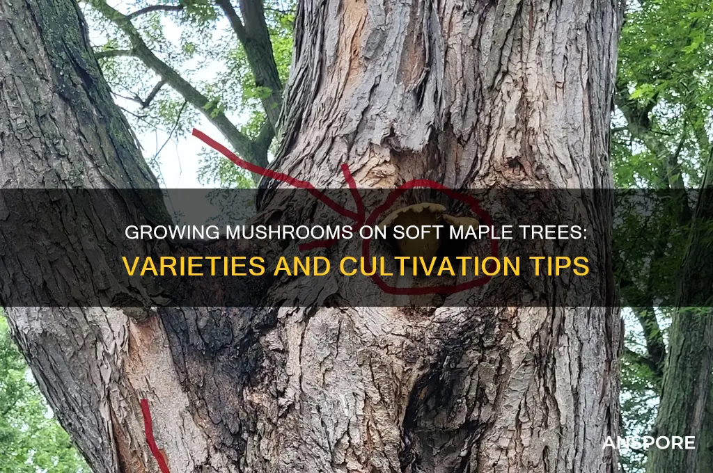 what mushrooms can be grown on soft maple trees