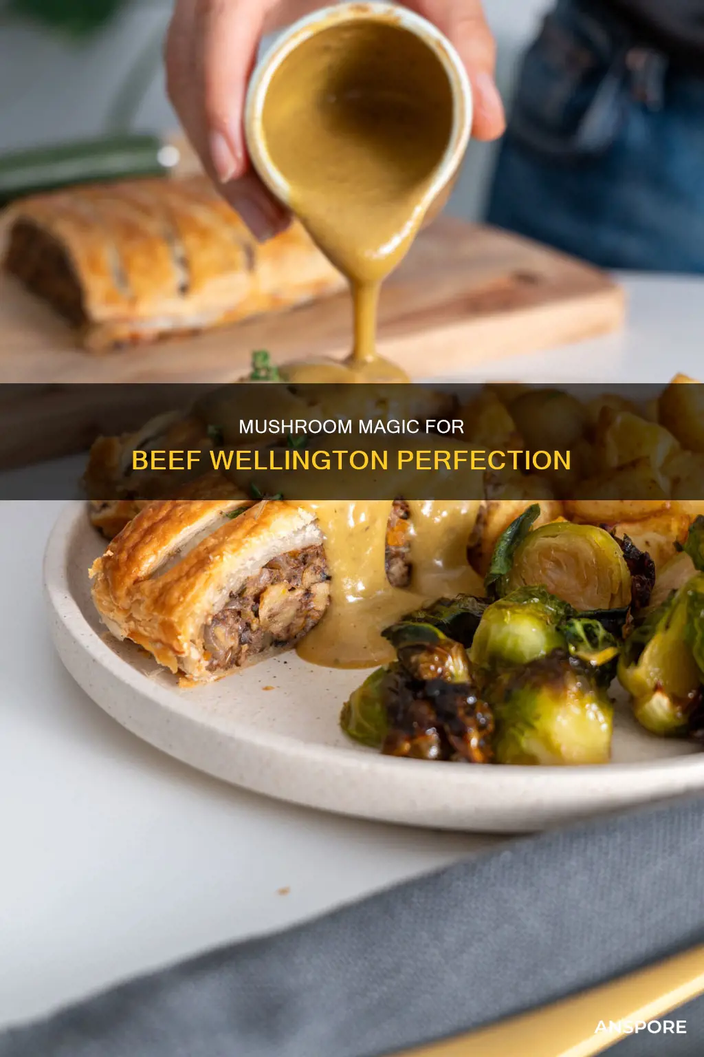 what mushrooms for beef wellington