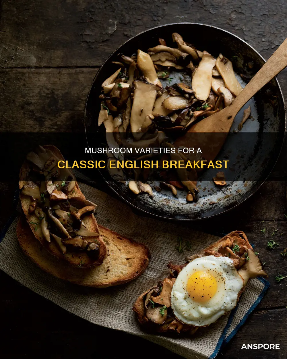 what mushrooms for english breakfast