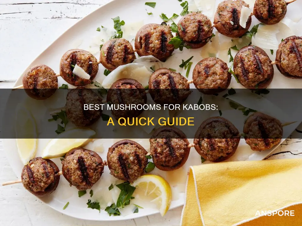 what mushrooms for kabobs