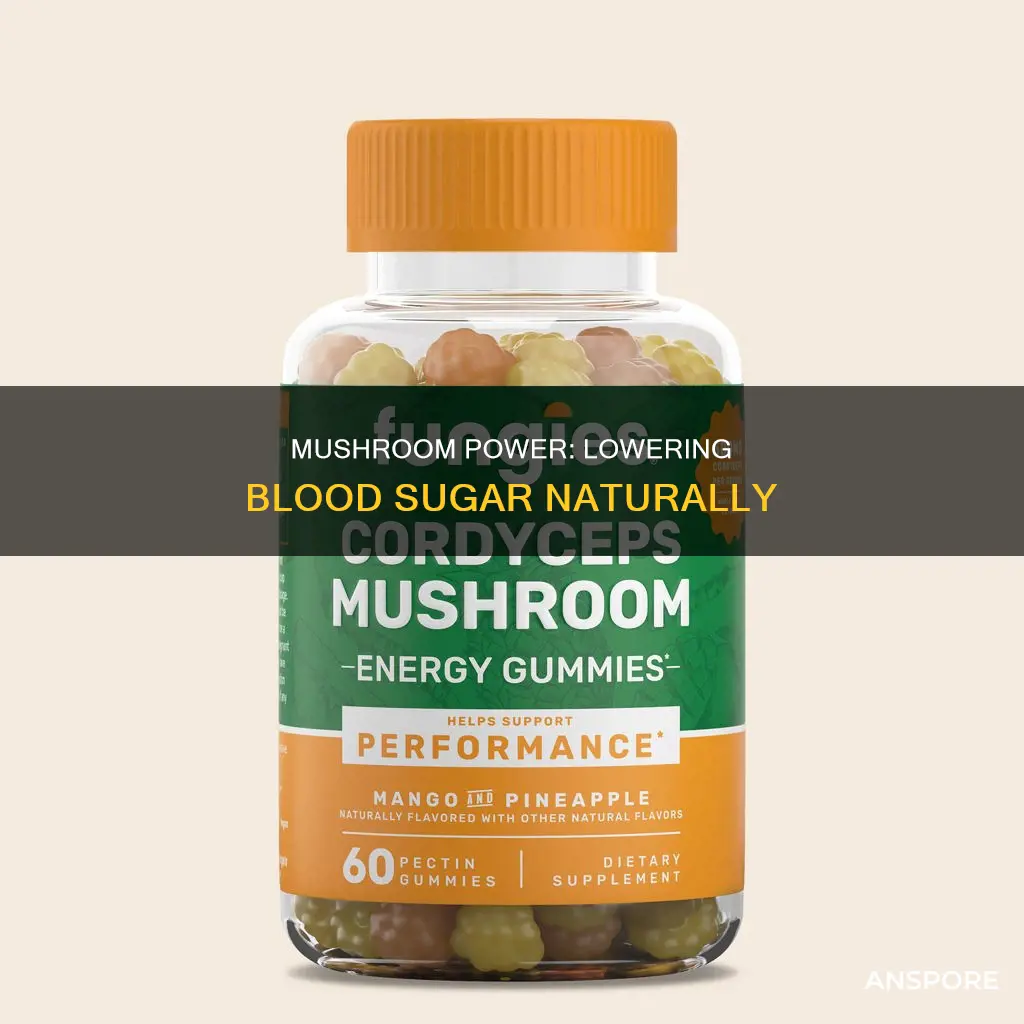 what mushrooms lower blood sugar