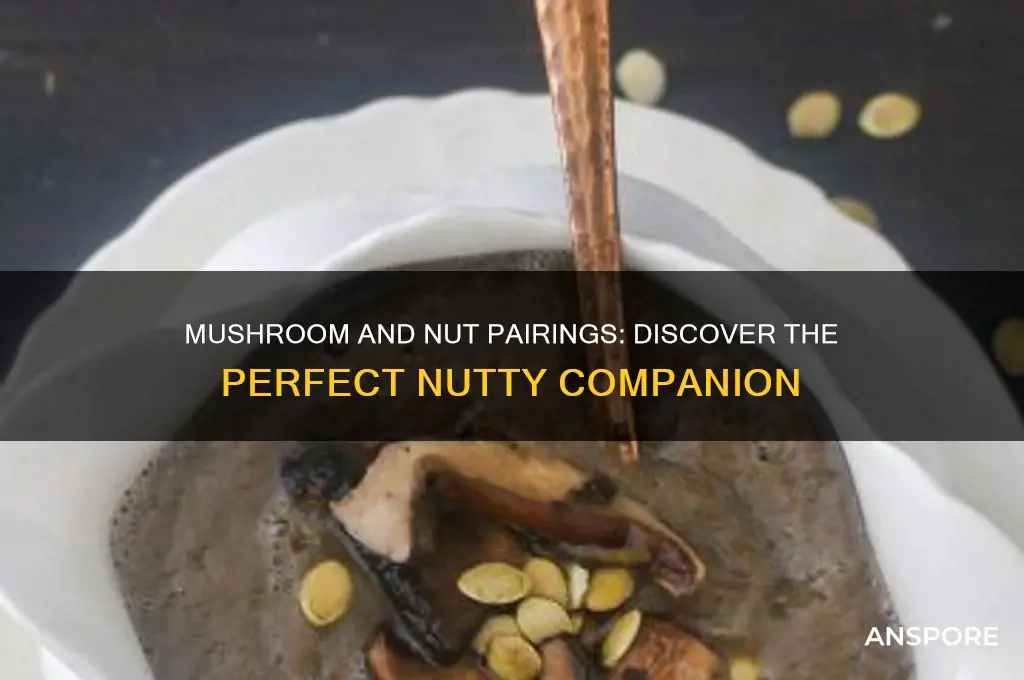 what nut goes good with mushrooms
