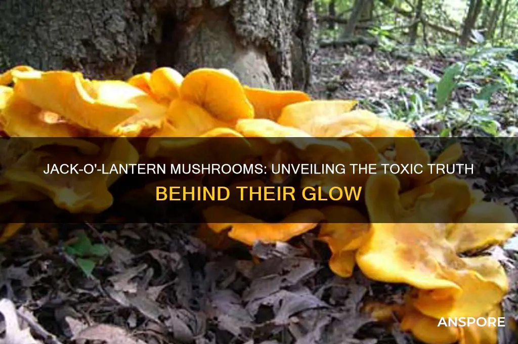 what poison is in jackolantern mushrooms