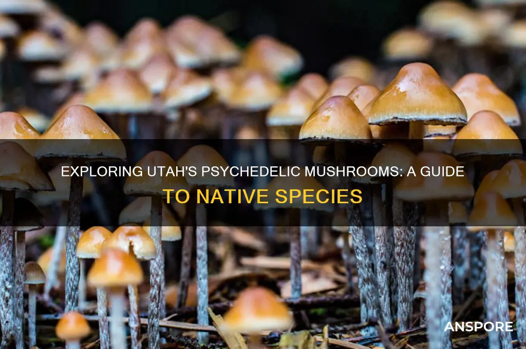 what psychedelic mushrooms grow in utah
