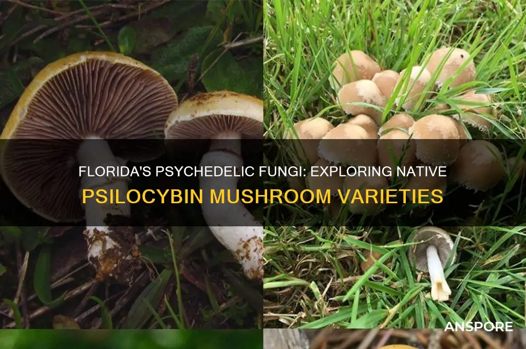 what psycocilbin mushrooms grow in florida