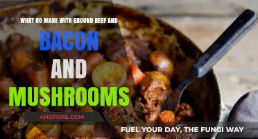 Savory Ground Beef, Bacon, and Mushroom Recipe Ideas to Try