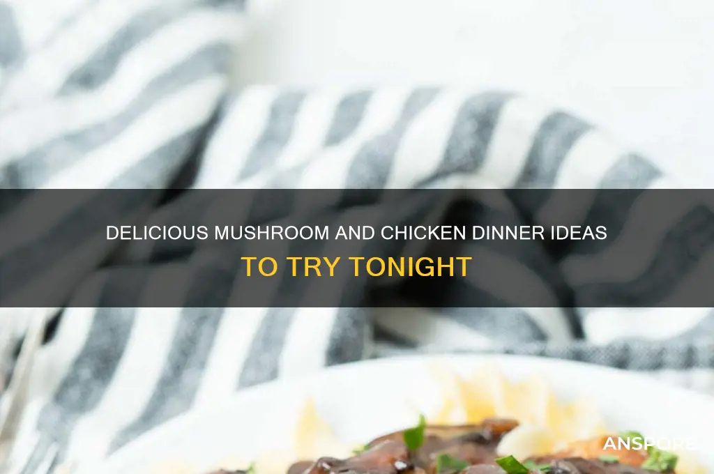 what should i make for dinner mushroom and chicken