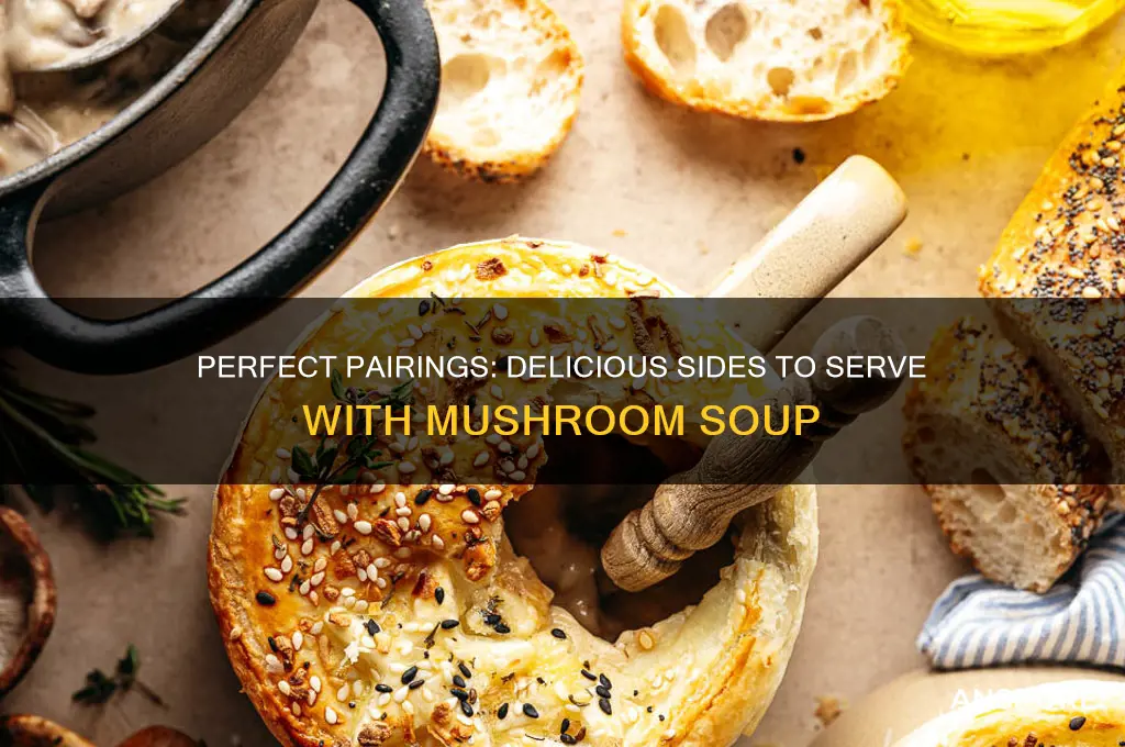 what should i serve with mushroom soup