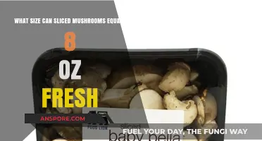 Sliced Mushrooms Measurement Guide: How Much Equals 8 oz Fresh?