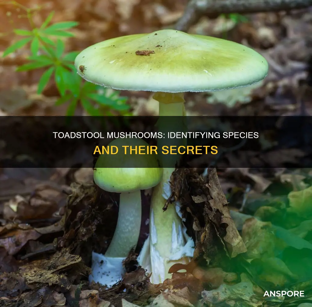 what species are toadstool mushrooms