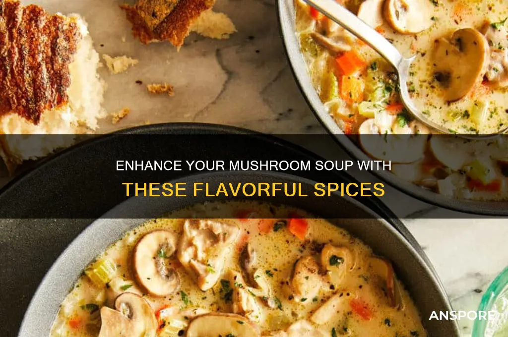 what spices are good in mushroom soup