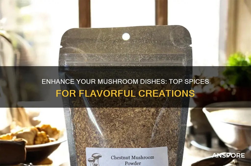 what spices can i use with mushrooms