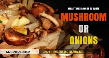 Sautéing Showdown: Mushrooms vs. Onions - Which Takes More Time?