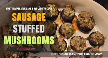 Perfect Sausage-Stuffed Mushrooms: Optimal Cooking Temperature and Time Guide