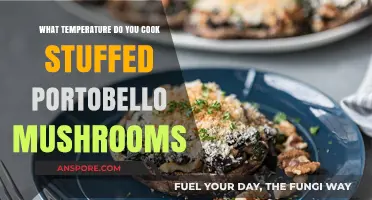 Perfectly Cooked Stuffed Portobello Mushrooms: Ideal Temperature Guide