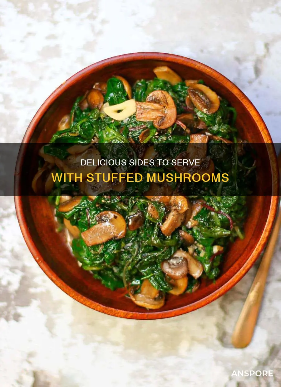 what to accompany stuffed mushrooms