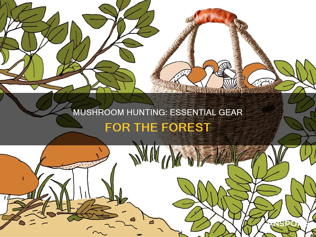 what to bring mushroom hunting