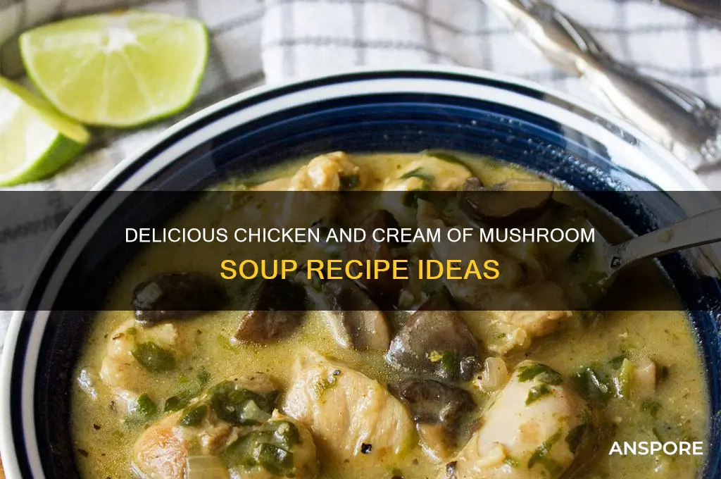 what to cook with chicken and cream of mushroom soup