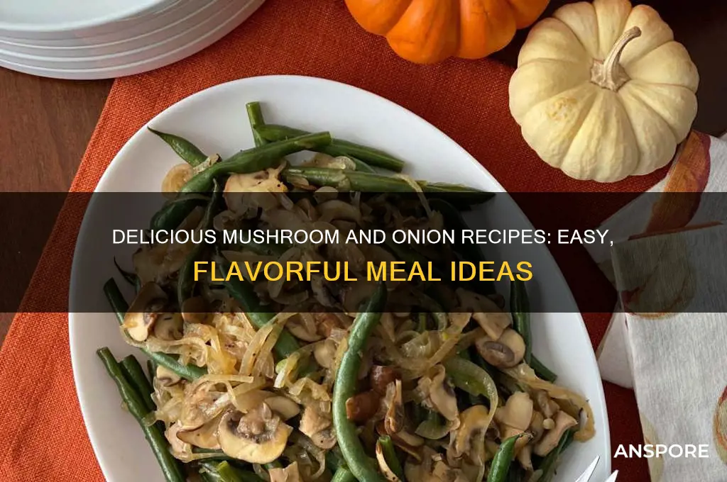 what to cook with mushrooms and onions