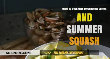 Delicious Summer Recipes: Mushrooms, Onions, and Squash Combinations