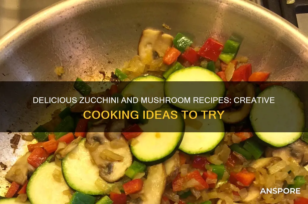 what to cook with zucchini and mushrooms