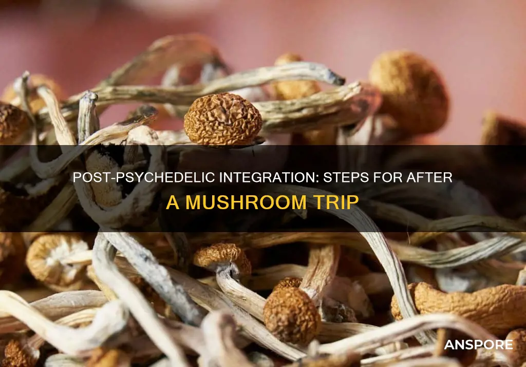 what to do after mushrooms