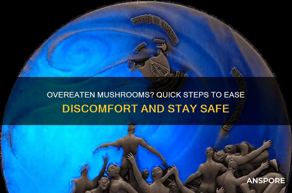 what to do if you eat too many mushrooms
