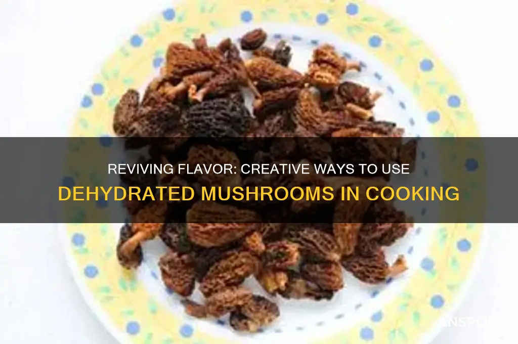 what to do with dehydrated mushrooms