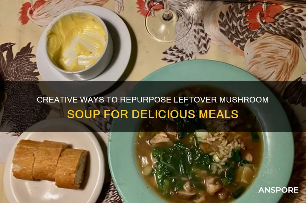 what to do with leftover mushroom soup