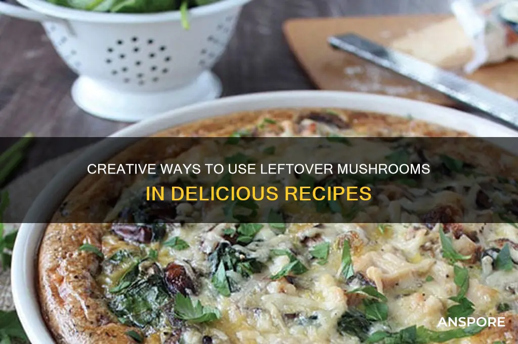 what to do with leftover mushrooms
