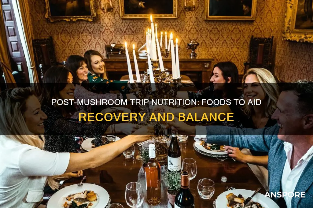what to eat after a mushroom trip