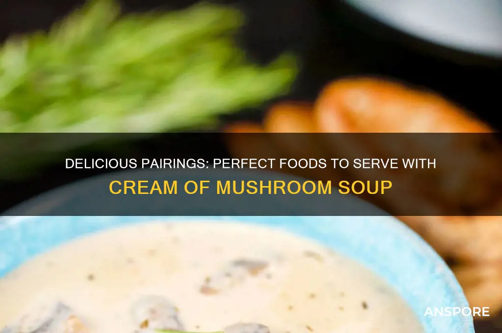 what to eat with cream of mushroom