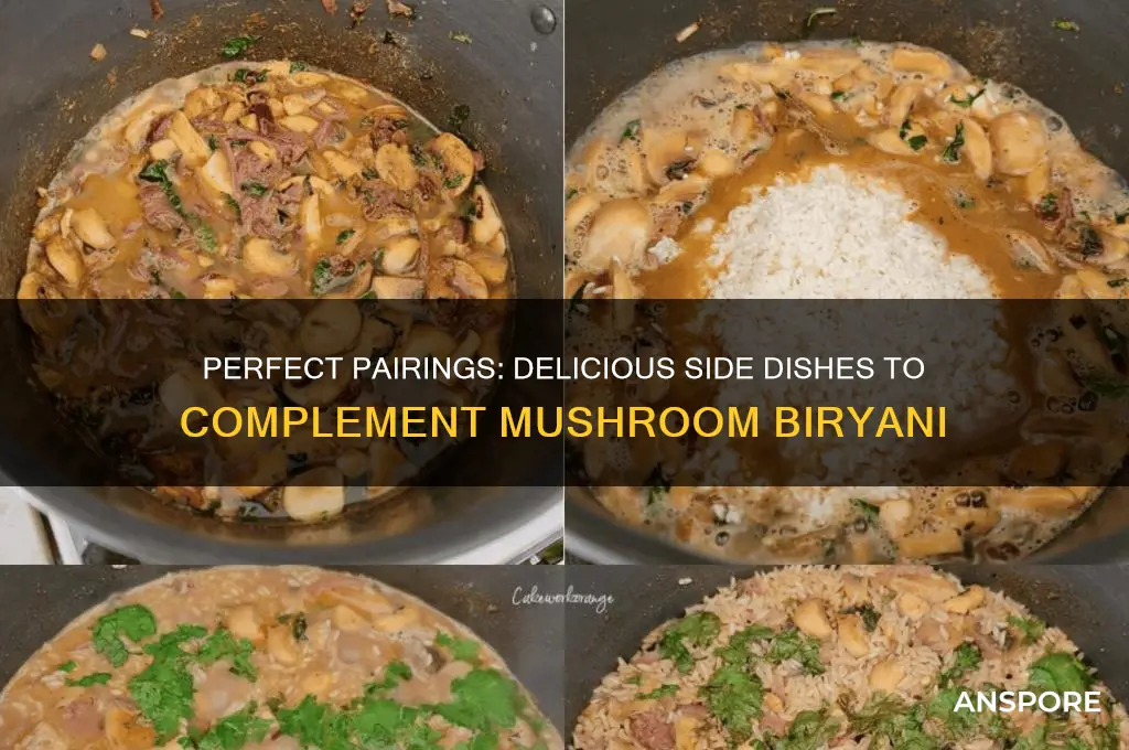 what to eat with mushroom biryani
