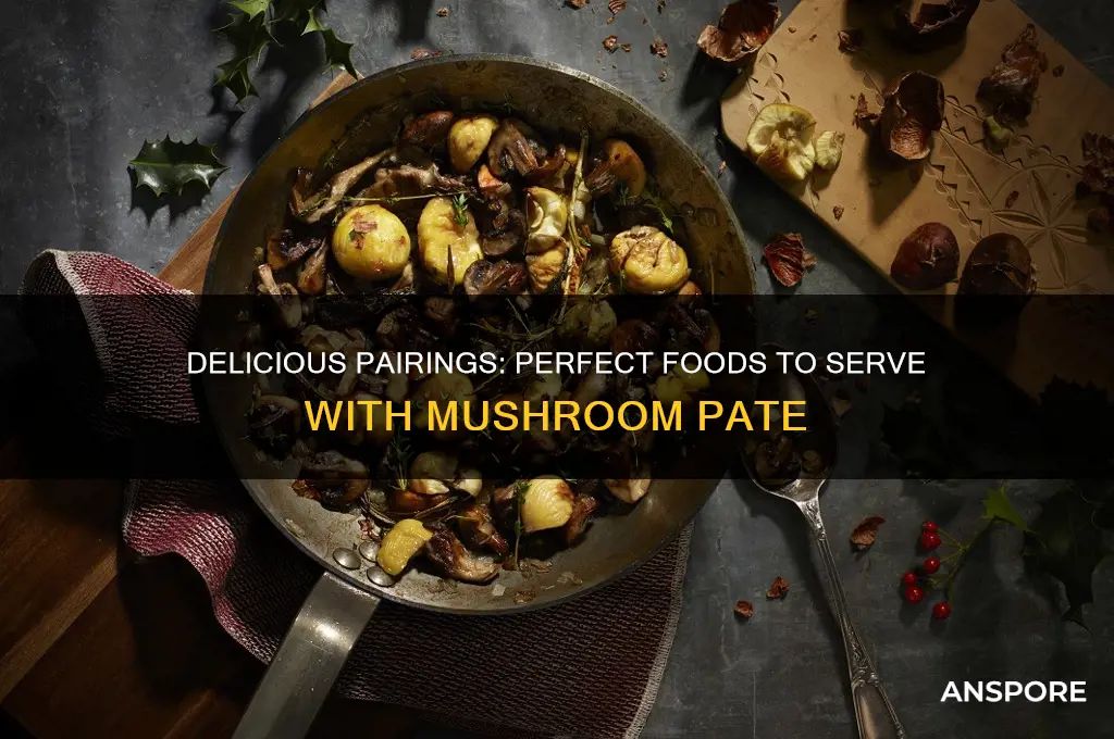 what to eat with mushroom pate