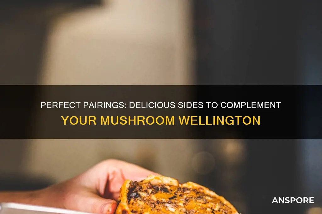 what to eat with mushroom wellington