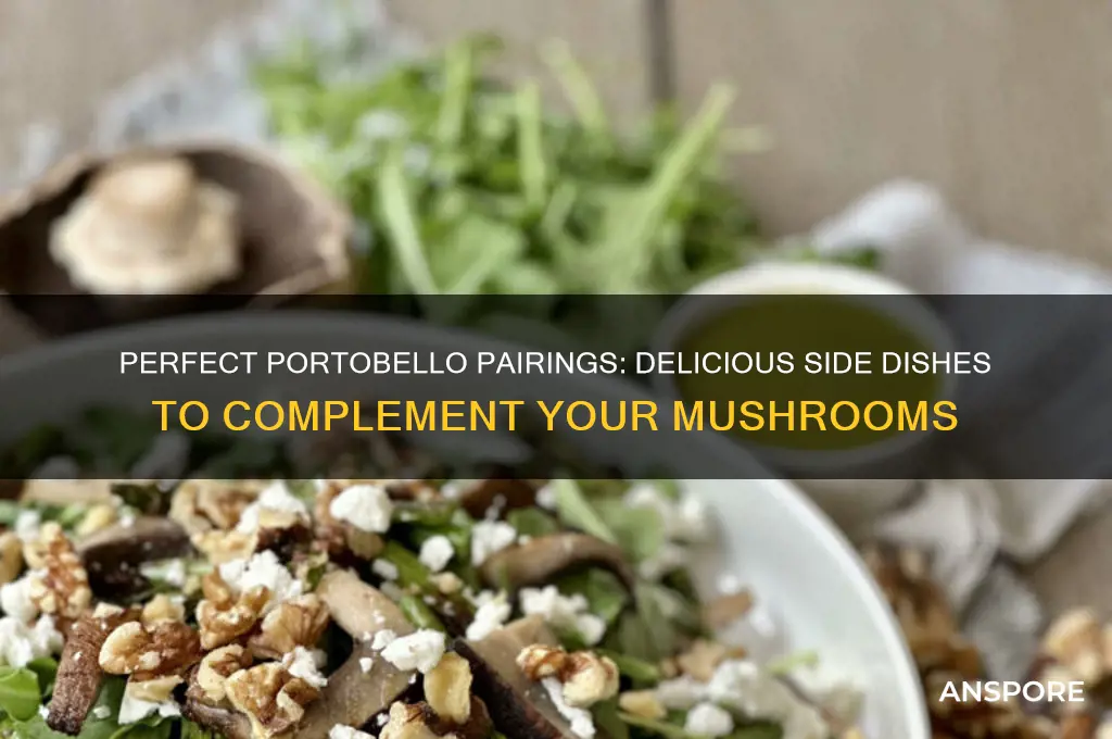 what to make as a side dish for portobello mushrooms