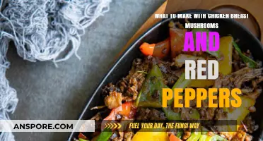 Delicious Chicken Breast, Mushrooms, and Red Peppers Recipe Ideas