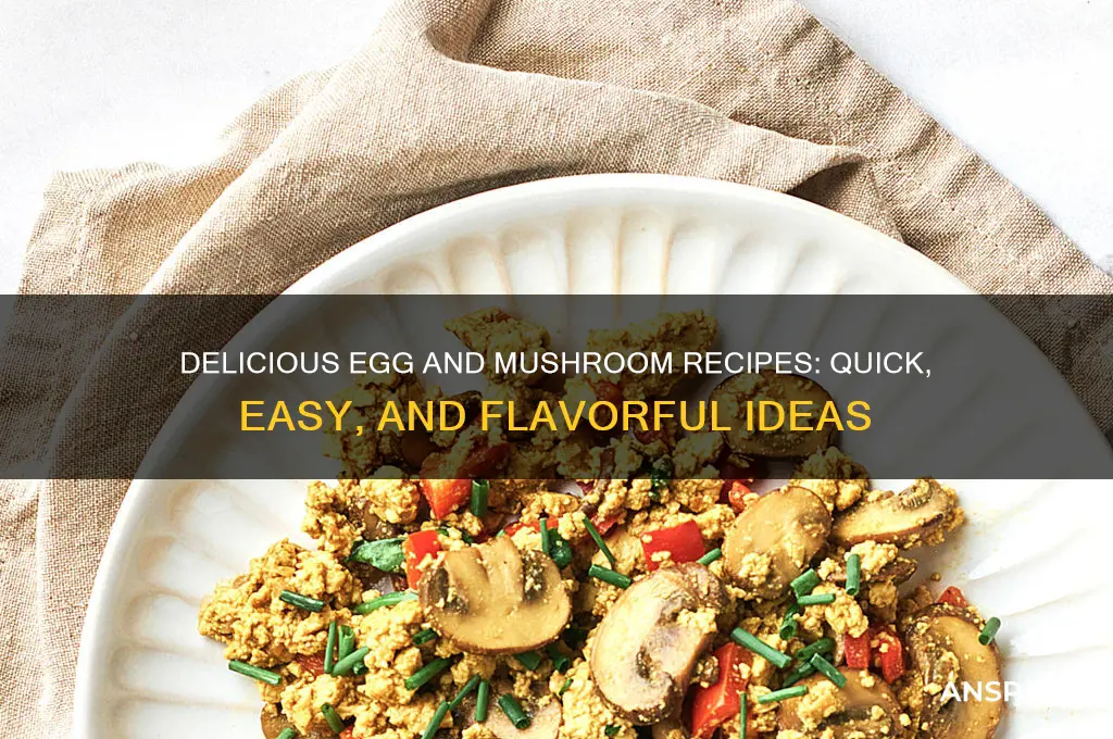 what to make with eggs and mushrooms