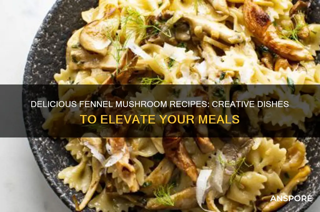 what to make with fennel mushroom