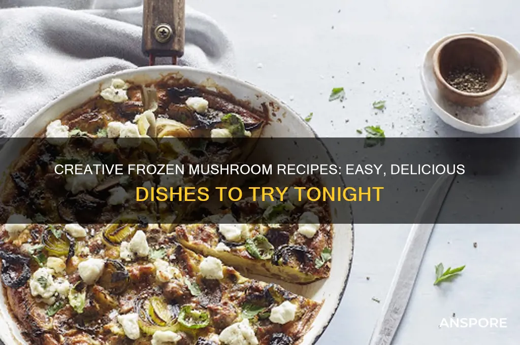what to make with frozen mushrooms