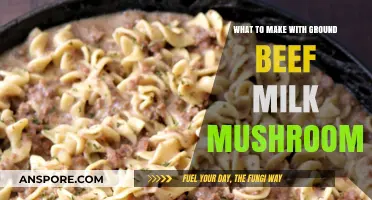 Ground Beef, Milk, and Mushrooms: Creative Recipe Ideas to Try