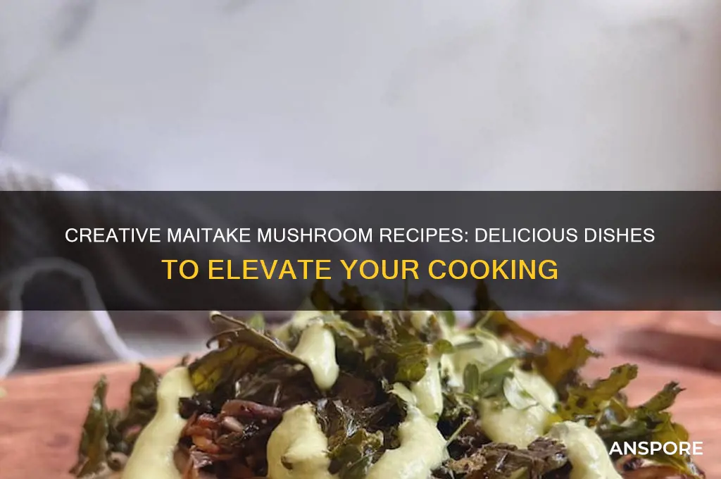 what to make with maitake mushroom