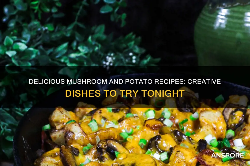 what to make with mushrooms and potatoes